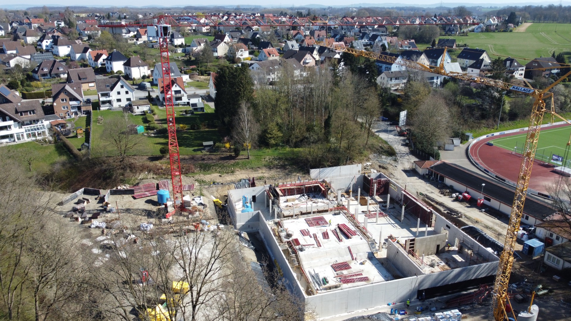Baustellenupdate - Kombibad in Jöllenbeck