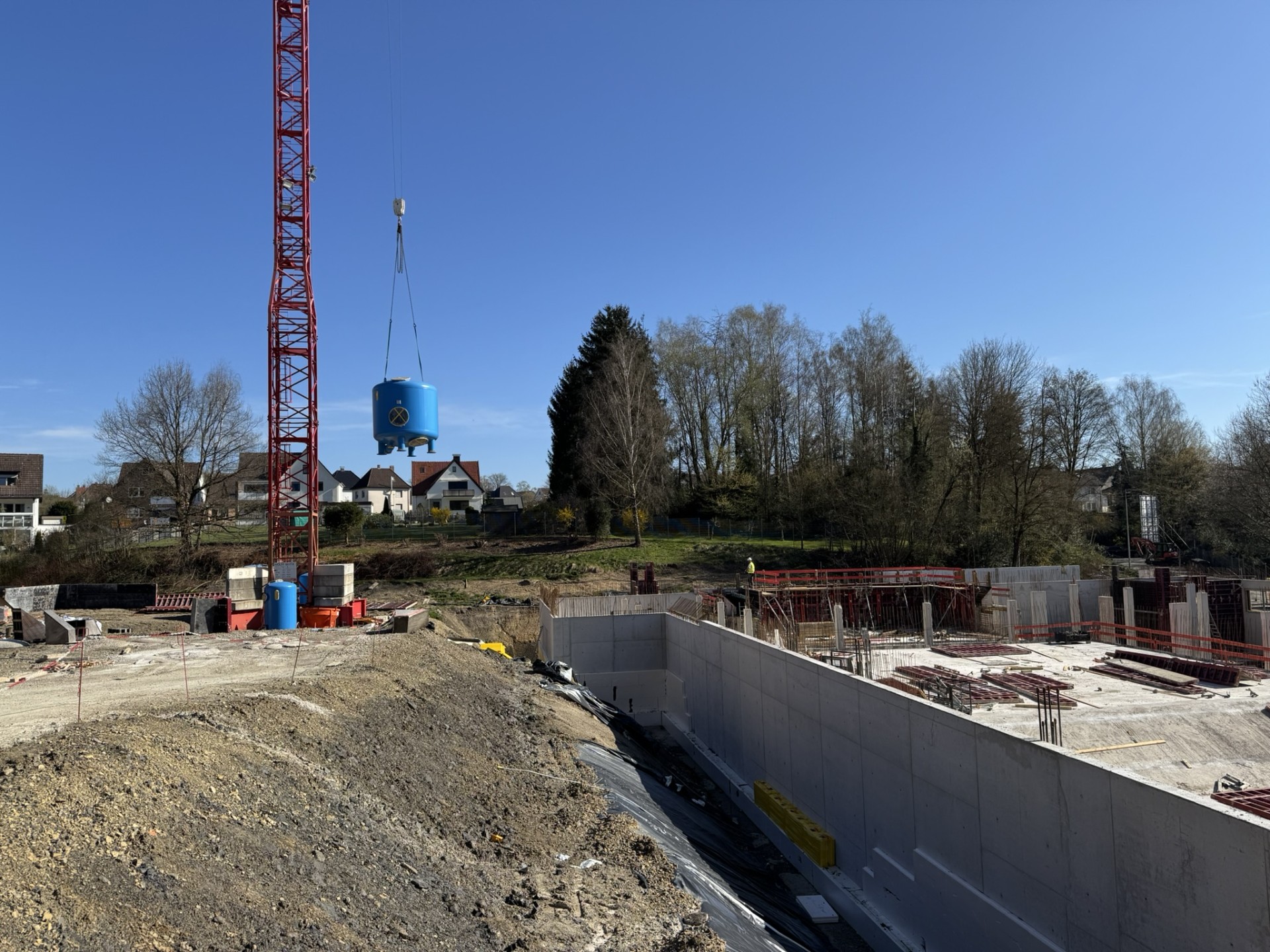 Baustellenupdate - Kombibad in Jöllenbeck