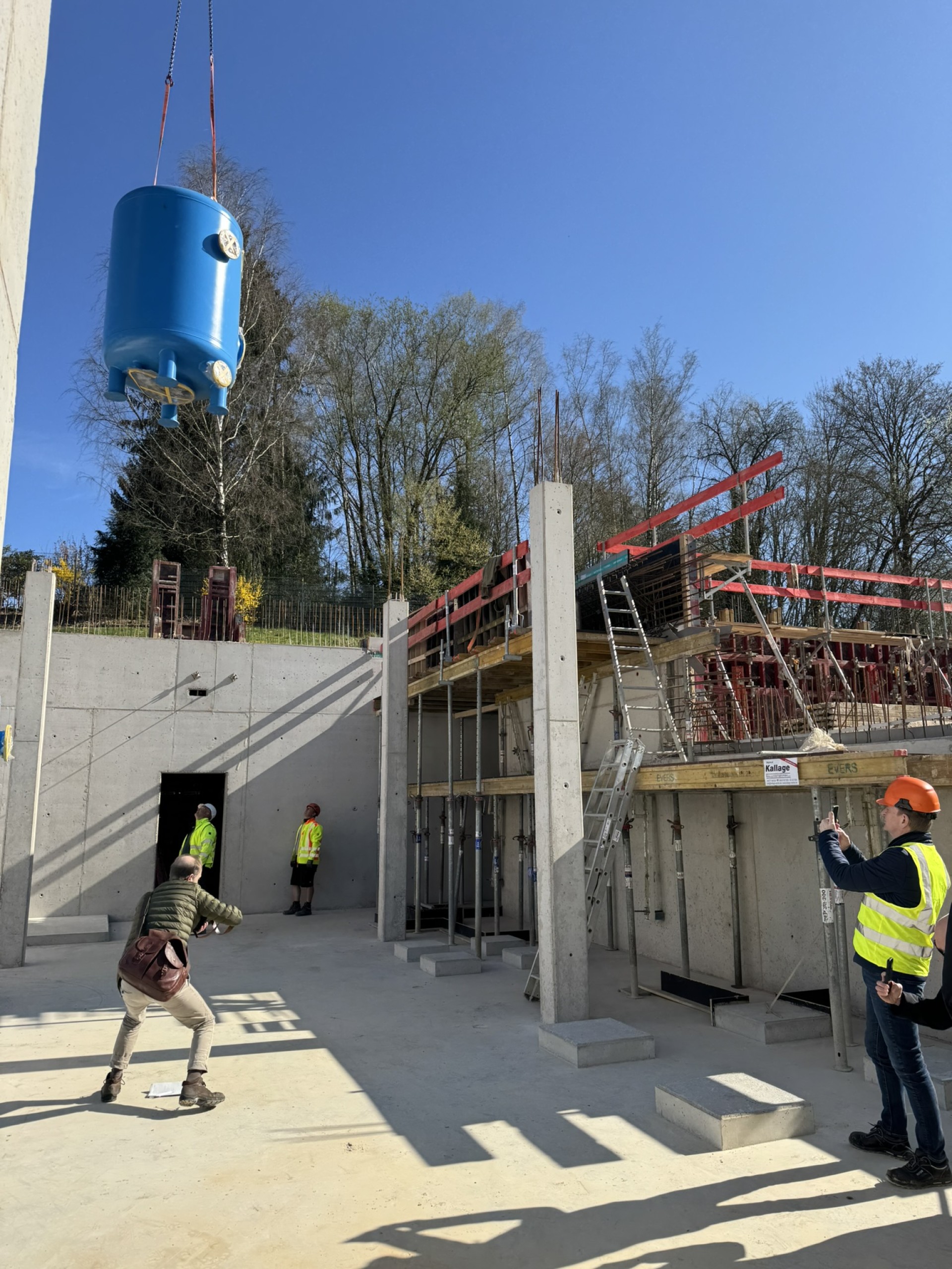 Baustellenupdate - Kombibad in Jöllenbeck