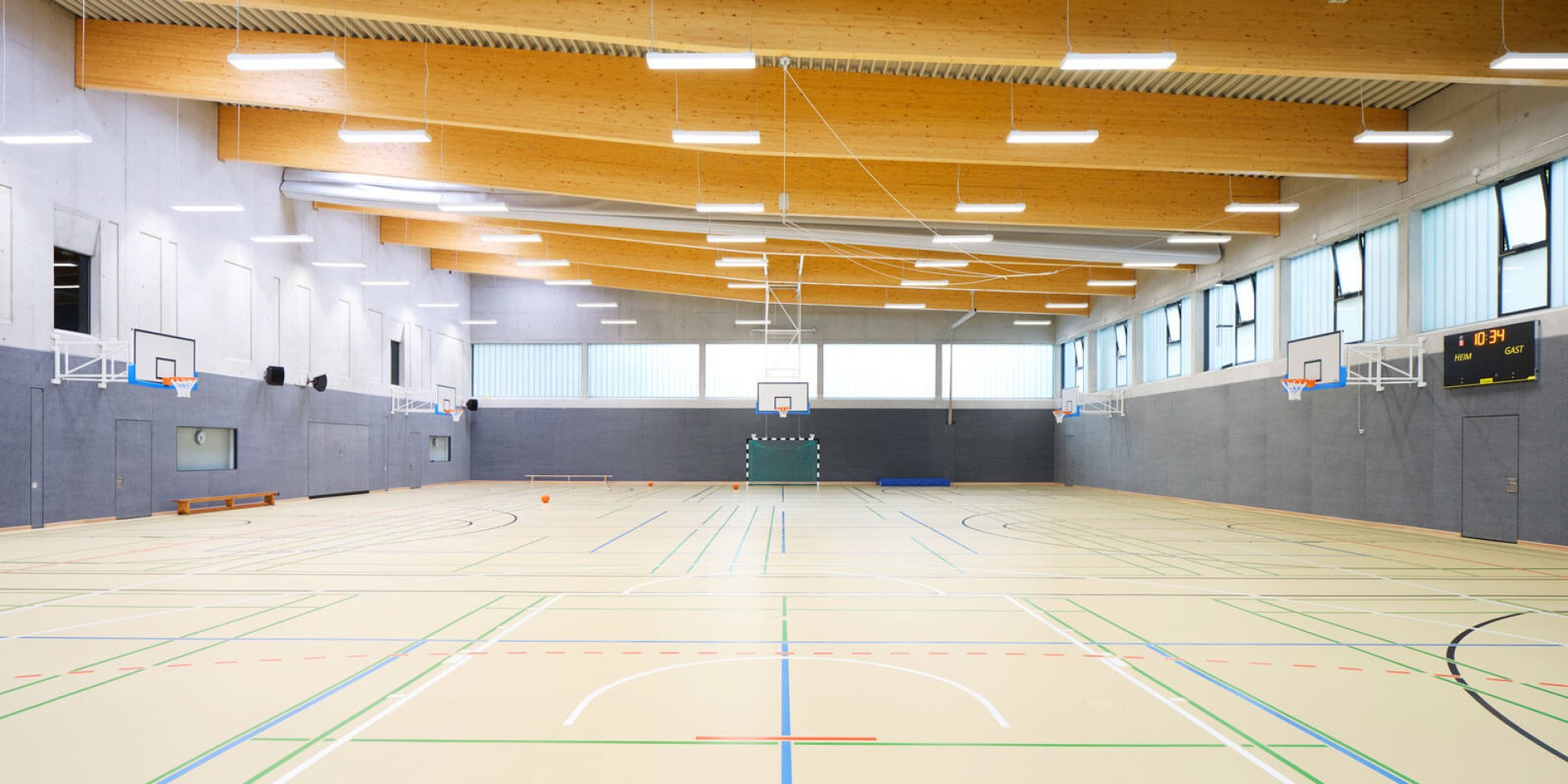 Sporthalle an der Max-Brauer Schule